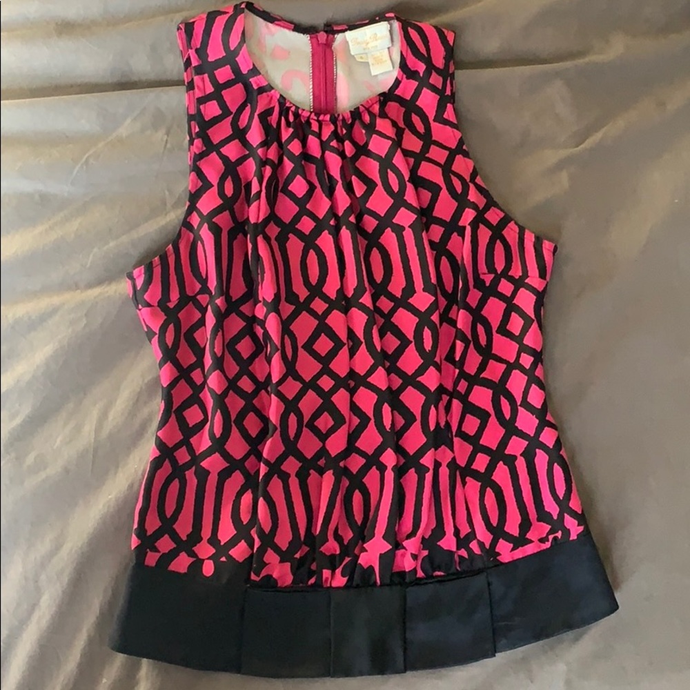 Tracy Reese Silk Printed Top